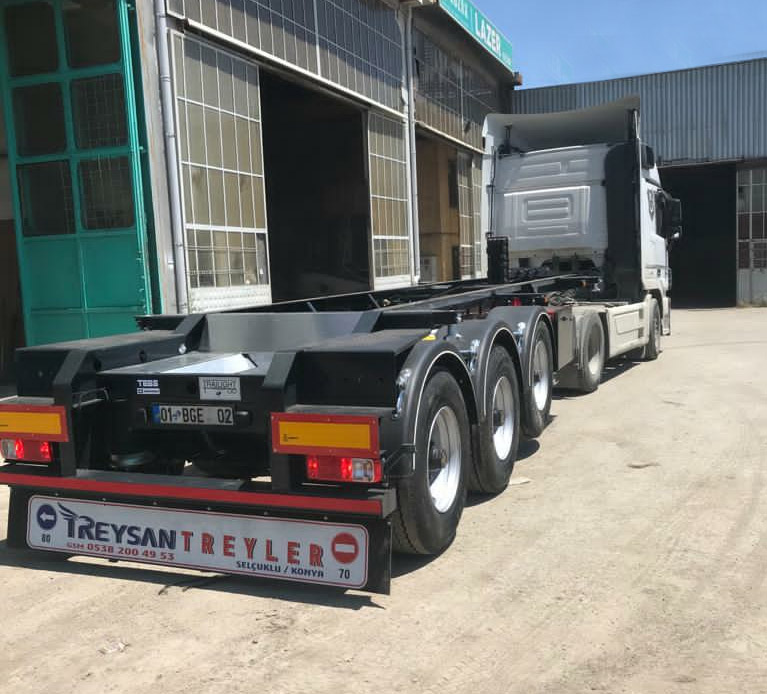 ADR’li 20 Feet Konteyner Taşıyıcı — detay görünüm