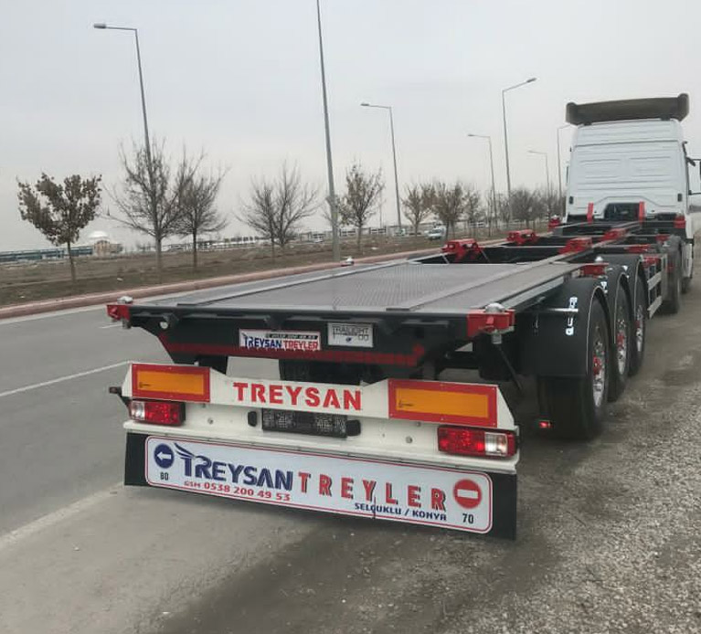 High Cube Konteyner Taşıyıcı — detay görünüm